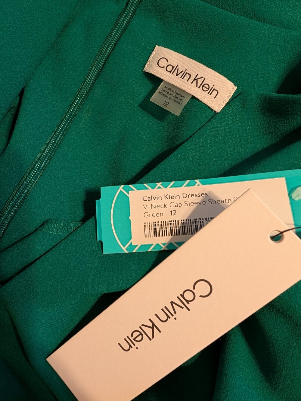 Calvin Klein Kelly Dress *12 *NWT - Picture 2 of 2